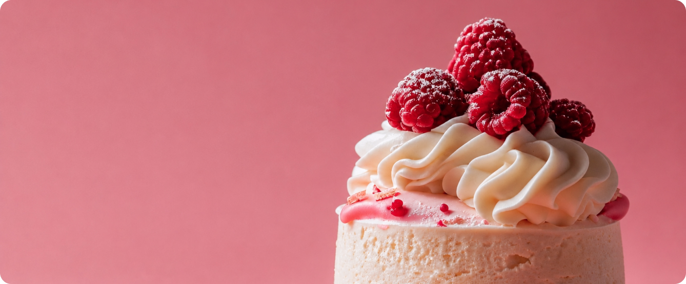 Ivory Cakery Raspberry Cake Showcase